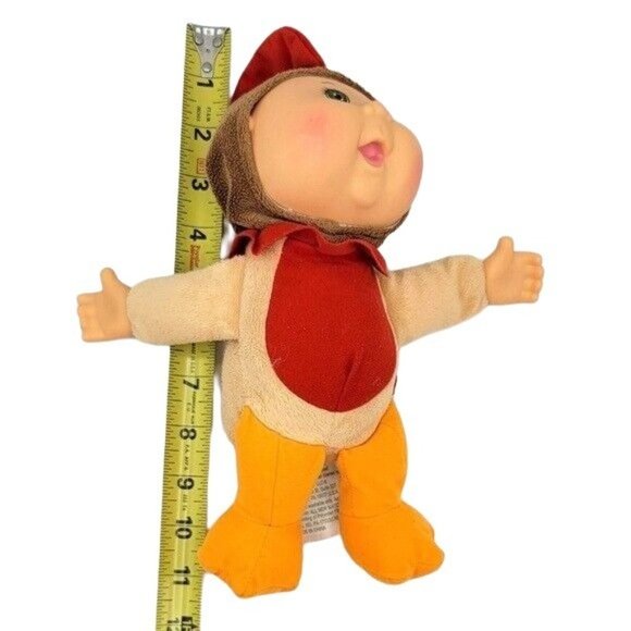 Cabbage Patch Rocky Rooster Doll 11" Rooster Costume Vinyl Face Farm Cuties - Picture 11 of 11